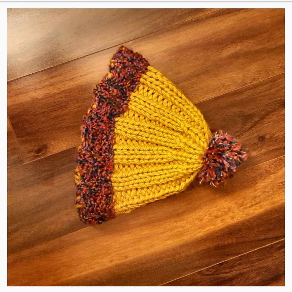 Handmade, Colorful Hat - Picture 3 of 3